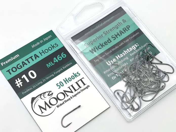 Moonlit TOGATTA ML466 Barbless Hook