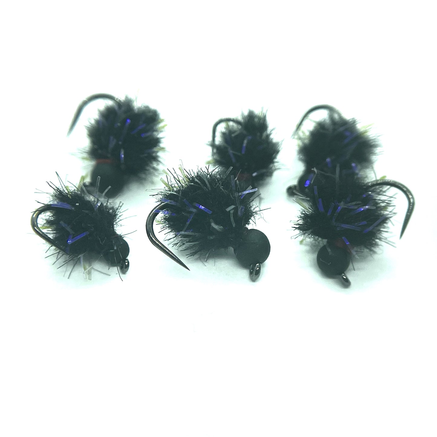 Lightning Drop - NOT's EggStatic Eggs - Black Sturgeon / Black bead