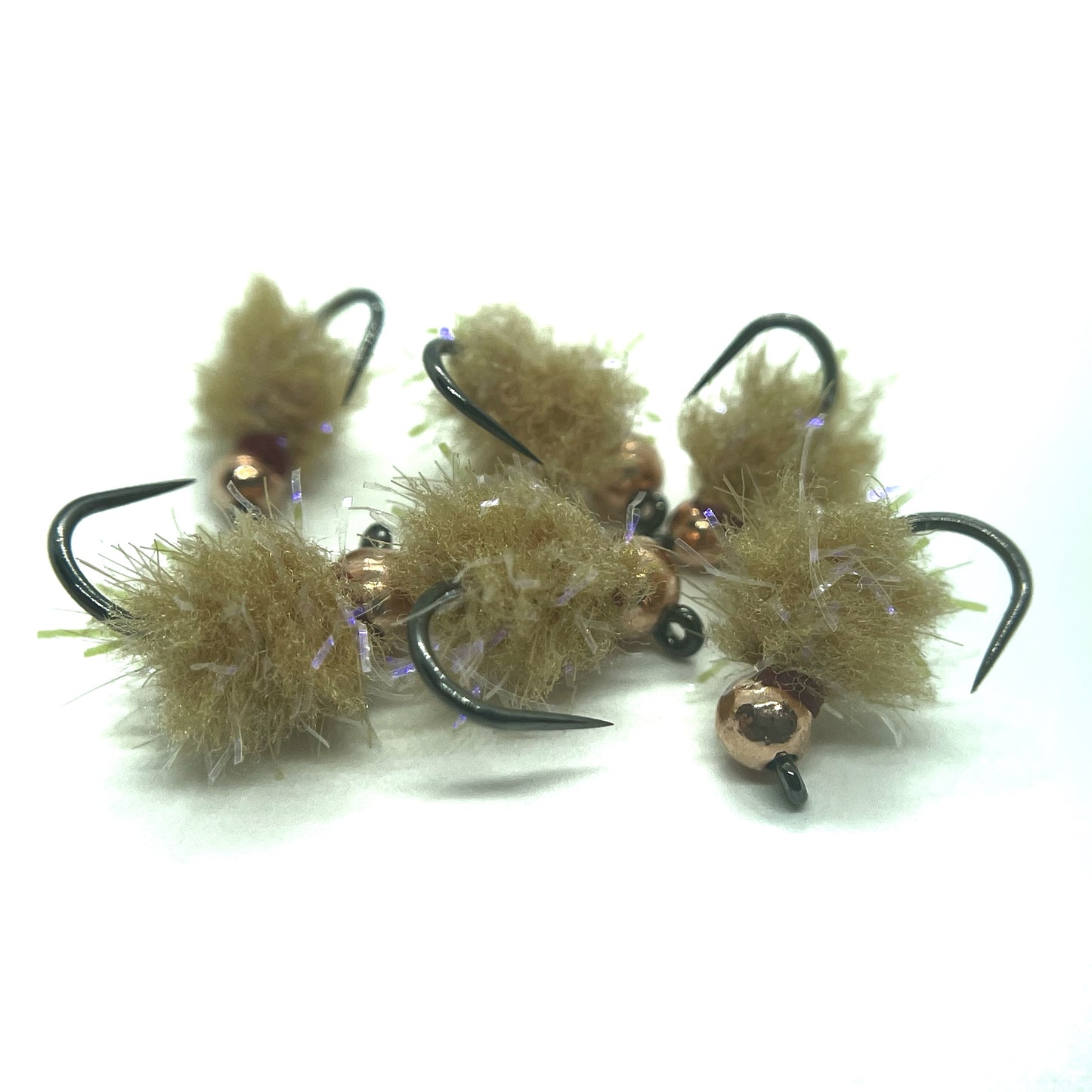 Lightning Drop - NOT's EggStatic Eggs - Brown Trout Roe / Copper bead