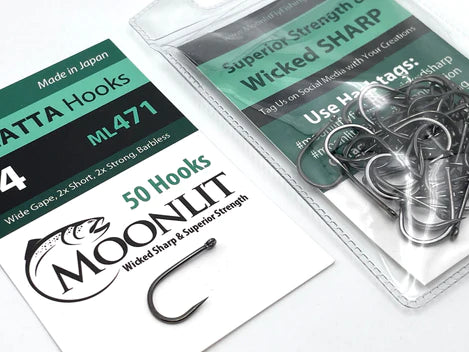 Moonlit TOGATTA ML471 Premium Barbless Hook