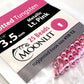 Slotted Tungsten Beads - 25 packs