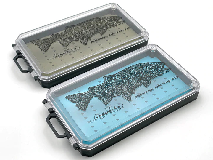 Nirvana Silicone Fly Box w/ Artwork By Andrea Larko