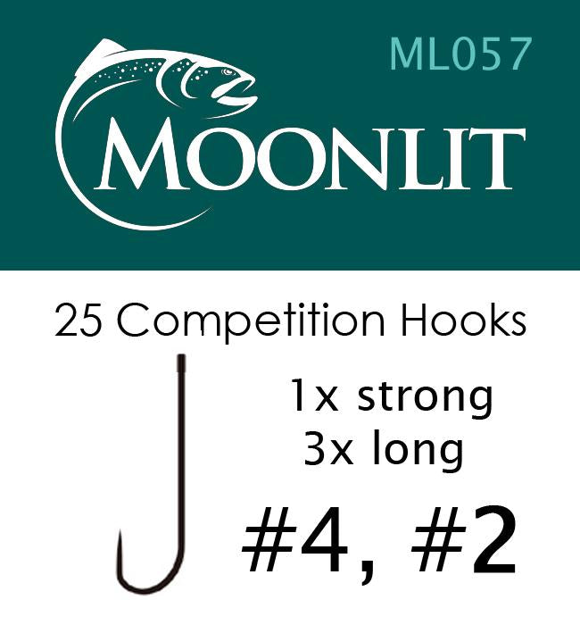 Moonlit ML057 Competition Barbless Hook (25 pack)