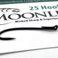 Moonlit TOGATTA ML831 Premium Barbless Salmon Hook (25 pack)